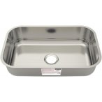 CUBA RETANGULAR  AÇO INOX 56X34 S/ VALVULA  (94085/556)