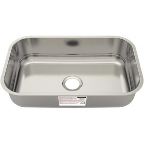 CUBA RETANGULAR  AÇO INOX 56X34 S/ VALVULA  (94085/556)