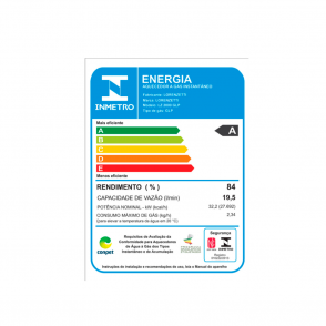 Aquecedor a Gás LZ2000 GLP Branco Lorenzetti